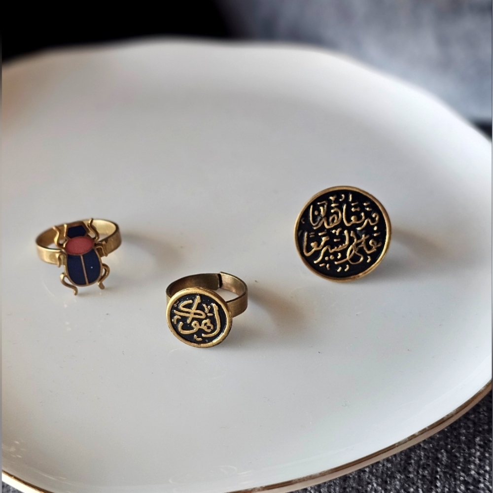 3 beautiful designer rings